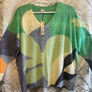 Spring Colorful Women's Sweater by NIC+ZOE